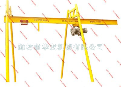 點擊查看詳細信息<br>標題：華友機械直滑式吊運機 閱讀次數(shù)：8022
