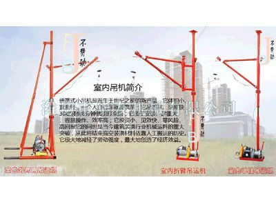 點擊查看詳細(xì)信息<br>標(biāo)題：華友機械室內(nèi)外通用小吊機 閱讀次數(shù)：8735
